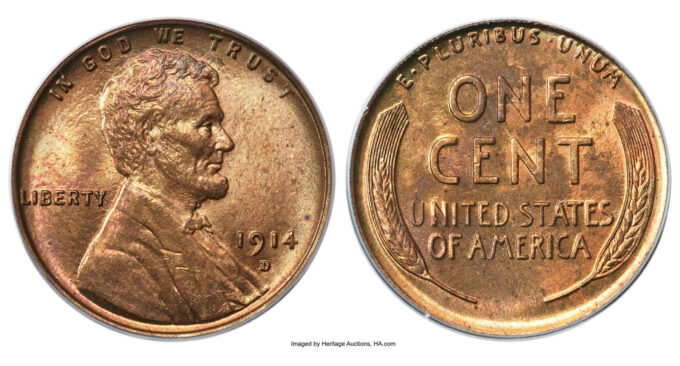 1914-D Lincoln Cent MS64 Red | CoinNews 1914-D Lincoln Cent MS64 Red