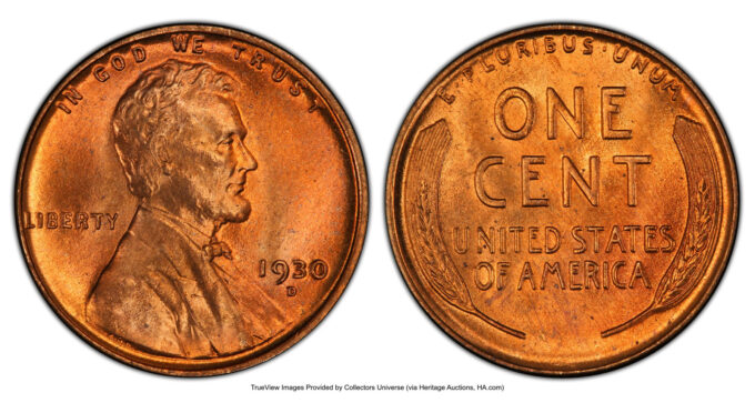 1930-D Lincoln Cent MS67 Red | CoinNews 1930-D Lincoln Cent MS67 Red