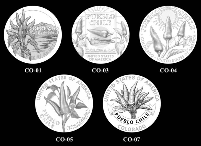 Candidate Designs - 2028 American Innovation Coin for Colorado | CoinNews Candidate designs for the 2028 American Innovation alt=