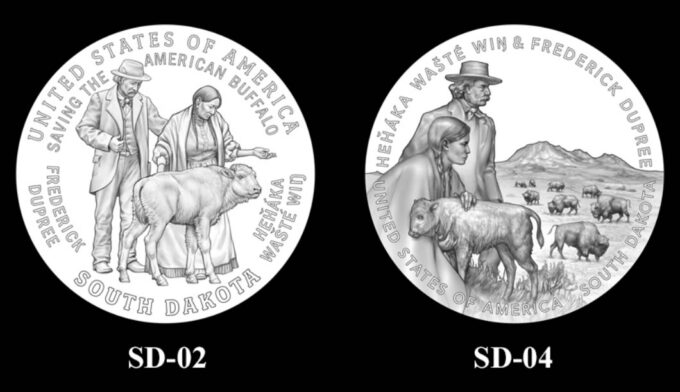 Candidate Designs - 2028 American Innovation Coin for South Dakota | CoinNews Candidate designs for the 2028 American Innovation alt=