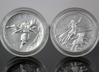 US Mint Sales: Supergirl Debuts, 2026 Proof Set Tops 240,000 CoinNews photo showing two 2026 Supergirl 1-ounce silver medals, one with the obverse and one with the reverse