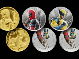 Deadpool and Wolverine Get the Gold and Silver Treatment Royal Canadian Mint Deadpool and Wolverine gold and silver collectibles featuring Marvel superheroes