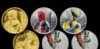 Deadpool and Wolverine Get the Gold and Silver Treatment Royal Canadian Mint Deadpool and Wolverine gold and silver collectibles featuring Marvel superheroes