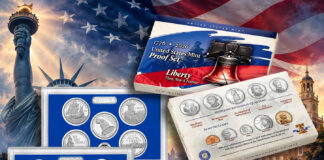 U.S. Mint Launches Proof Set With Exclusive 1776-2026 Clad Coins Semiquincentennial 2026 Proof Set coins and packaging